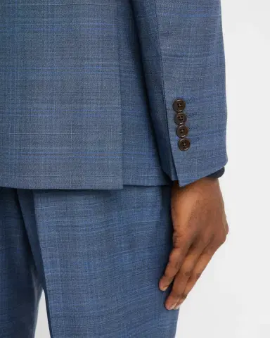 Emporio Armani Men's Subtle Grid Check Suit | Thumbnail 7 Emporio Armani Men's Subtle Grid Check Suit | Thumbnail 7