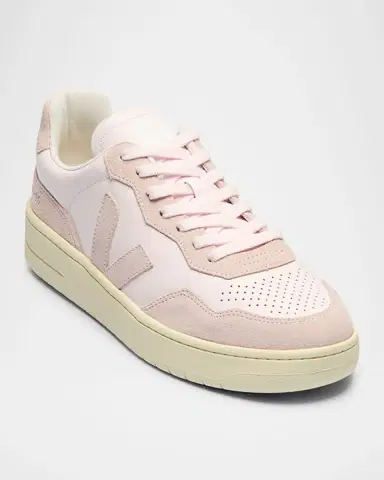 Veja V-90 Bicolor Low-Top Sneakers | Thumbnail 2 Veja V-90 Bicolor Low-Top Sneakers | Thumbnail 2