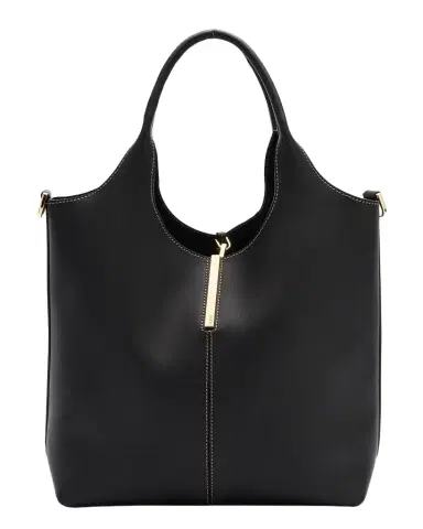 Tod's Small Leather Tote Shopping Bag | Thumbnail 1 Tod's Small Leather Tote Shopping Bag | Thumbnail 1