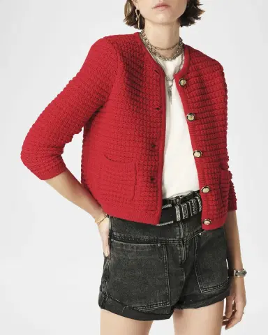Ba&sh Gaspard Cardigan | Thumbnail 3 Ba&sh Gaspard Cardigan | Thumbnail 3