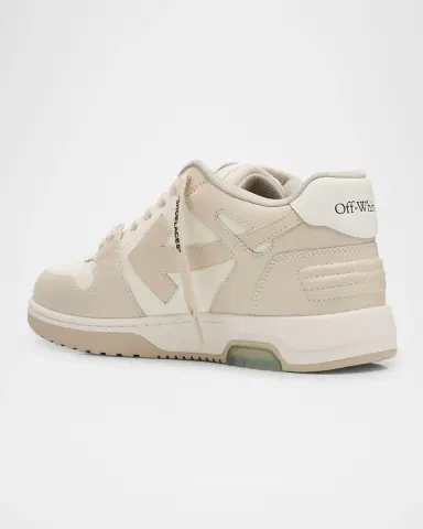 Off-White Men's Out Of Office Leather Low-Top Sneakers | Thumbnail 4 Off-White Men's Out Of Office Leather Low-Top Sneakers | Thumbnail 4