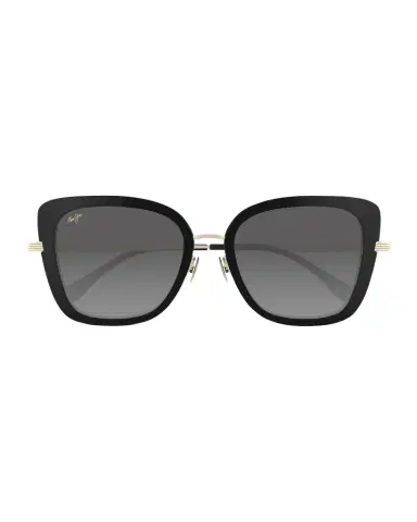 Maui Jim Men's Violet Lake Titanium and Acetate Cat-Eye Sunglasses | Thumbnail 1 Maui Jim Men's Violet Lake Titanium and Acetate Cat-Eye Sunglasses | Thumbnail 1