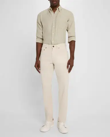 Boglioli Men's 5-Pocket Twill Pants | Thumbnail 2 Boglioli Men's 5-Pocket Twill Pants | Thumbnail 2