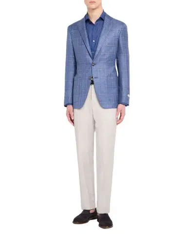 Canali Men's Check Single-Breasted Sport Coat | Thumbnail 1 Canali Men's Check Single-Breasted Sport Coat | Thumbnail 1