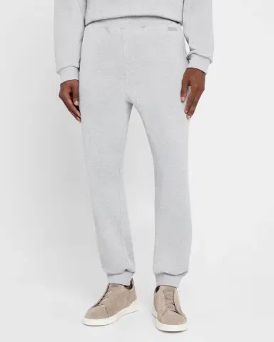ZEGNA Men's Cotton Sweatpants | Thumbnail 4 ZEGNA Men's Cotton Sweatpants | Thumbnail 4