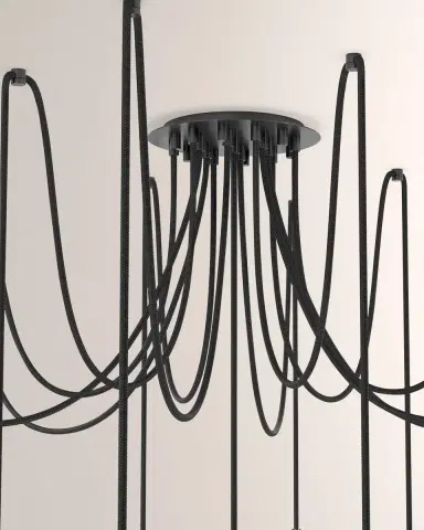Four Hands Schwung Collection Spider 12-Light Chandelier | Thumbnail 4 Four Hands Schwung Collection Spider 12-Light Chandelier | Thumbnail 4