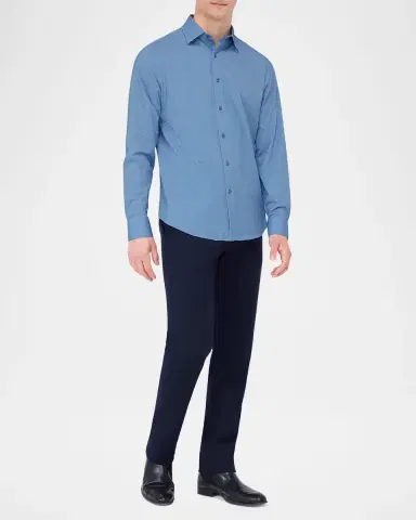 Bugatchi Men 's James OoohCotton Sport Shirt | Thumbnail 2 Bugatchi Men 's James OoohCotton Sport Shirt | Thumbnail 2