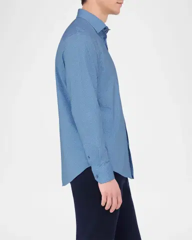 Bugatchi Men 's James OoohCotton Sport Shirt | Thumbnail 6 Bugatchi Men 's James OoohCotton Sport Shirt | Thumbnail 6