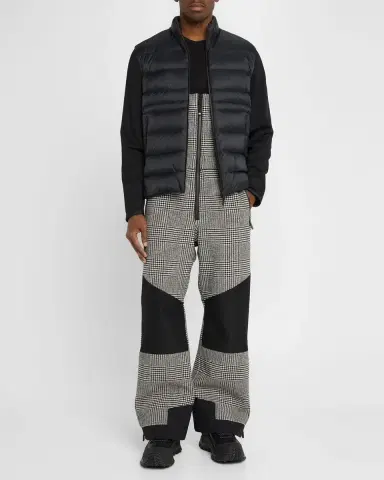 Moncler Men's Zip-Up Down Knit Combo Jacket | Thumbnail 2 Moncler Men's Zip-Up Down Knit Combo Jacket | Thumbnail 2