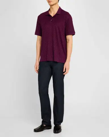 Emporio Armani Men's Dark-Wash Denim Five-Pocket Pants | Thumbnail 2 Emporio Armani Men's Dark-Wash Denim Five-Pocket Pants | Thumbnail 2
