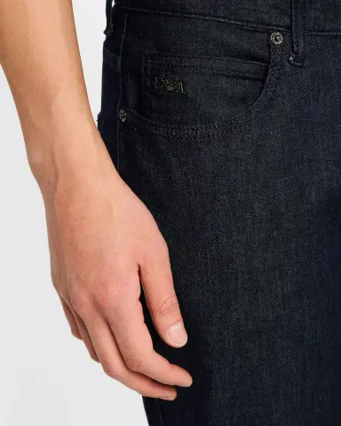 Emporio Armani Men's Dark-Wash Denim Five-Pocket Pants | Thumbnail 5 Emporio Armani Men's Dark-Wash Denim Five-Pocket Pants | Thumbnail 5