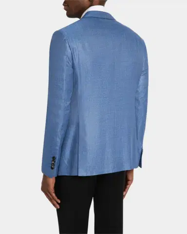 Emporio Armani Men's Bamboo Micro-Squares Sport Coat | Thumbnail 3 Emporio Armani Men's Bamboo Micro-Squares Sport Coat | Thumbnail 3