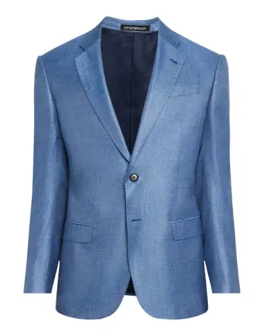 Emporio Armani Men's Bamboo Micro-Squares Sport Coat | Thumbnail 1 Emporio Armani Men's Bamboo Micro-Squares Sport Coat | Thumbnail 1