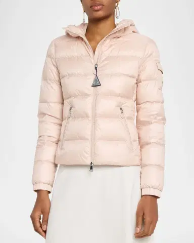 Moncler Gles Hooded Down Jacket | Thumbnail 3 Moncler Gles Hooded Down Jacket | Thumbnail 3
