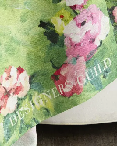 Designers Guild Ghirlanda Linen Throw, 51" x 71" | Thumbnail 2 Designers Guild Ghirlanda Linen Throw, 51" x 71" | Thumbnail 2