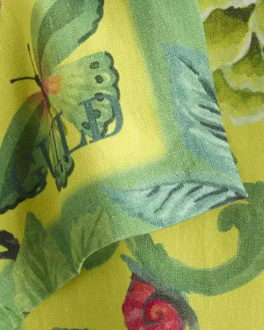 Designers Guild Eleonora Linen Throw, 51" x 71" | Thumbnail 3 Designers Guild Eleonora Linen Throw, 51" x 71" | Thumbnail 3