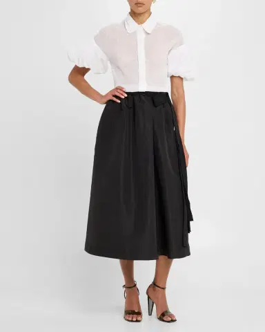 Dice Kayek Polka-Dot Puff-Sleeve Button-Down Shirt | Thumbnail 2 Dice Kayek Polka-Dot Puff-Sleeve Button-Down Shirt | Thumbnail 2