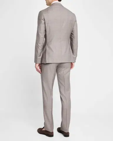 Canali Men 's Textured Solid Suit | Thumbnail 2 Canali Men 's Textured Solid Suit | Thumbnail 2