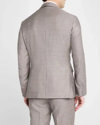 Canali Men 's Textured Solid Suit | Thumbnail 4 Canali Men 's Textured Solid Suit | Thumbnail 4