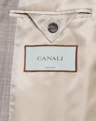 Canali Men 's Textured Solid Suit | Thumbnail 6 Canali Men 's Textured Solid Suit | Thumbnail 6