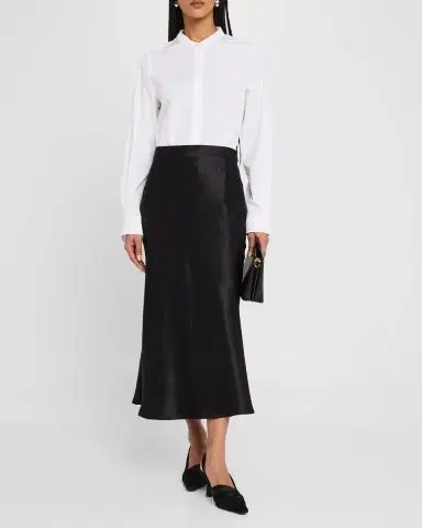 Co Silk Midi Slip Skirt | Thumbnail 2 Co Silk Midi Slip Skirt | Thumbnail 2
