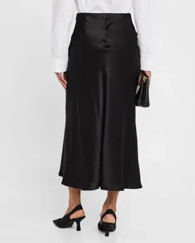 Co Silk Midi Slip Skirt | Thumbnail 3 Co Silk Midi Slip Skirt | Thumbnail 3