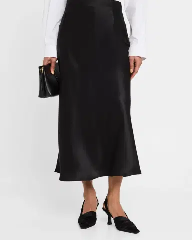 Co Silk Midi Slip Skirt | Thumbnail 4 Co Silk Midi Slip Skirt | Thumbnail 4