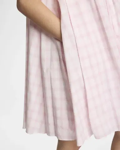 Loewe Plaid Trapeze Mini Dress | Thumbnail 5 Loewe Plaid Trapeze Mini Dress | Thumbnail 5