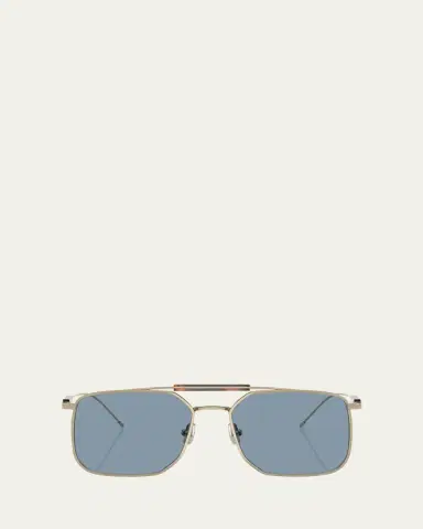 Brunello Cucinelli Men's BC2005ST Square Sunglasses | Thumbnail 4 Brunello Cucinelli Men's BC2005ST Square Sunglasses | Thumbnail 4