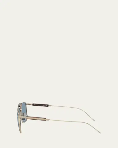 Brunello Cucinelli Men's BC2005ST Square Sunglasses | Thumbnail 6 Brunello Cucinelli Men's BC2005ST Square Sunglasses | Thumbnail 6