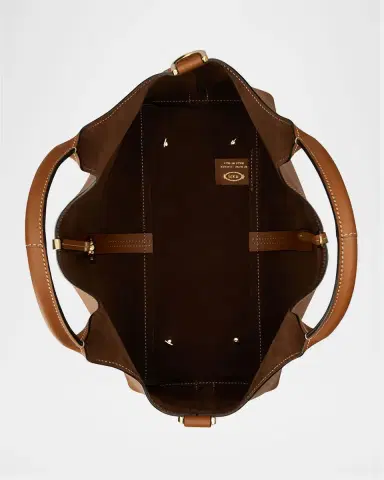 Tod's Small Leather Tote Shopping Bag | Thumbnail 2 Tod's Small Leather Tote Shopping Bag | Thumbnail 2
