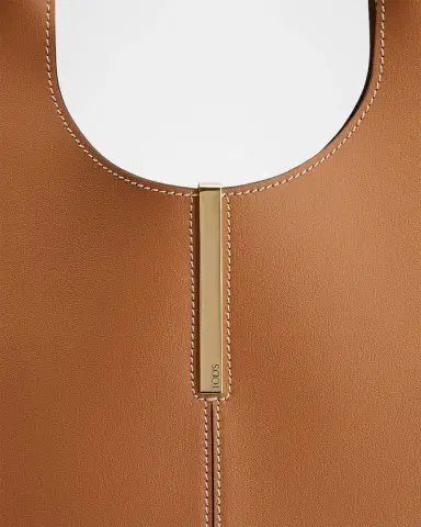 Tod's Small Leather Tote Shopping Bag | Thumbnail 3 Tod's Small Leather Tote Shopping Bag | Thumbnail 3