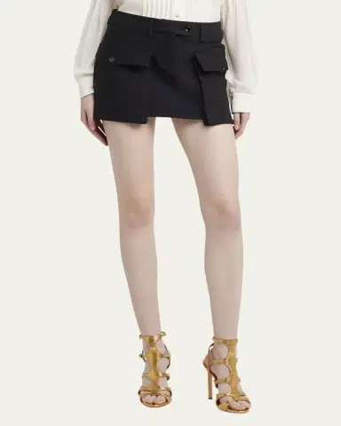 Tom Ford Cargo Pocket Mini Skirt | Thumbnail 4 Tom Ford Cargo Pocket Mini Skirt | Thumbnail 4