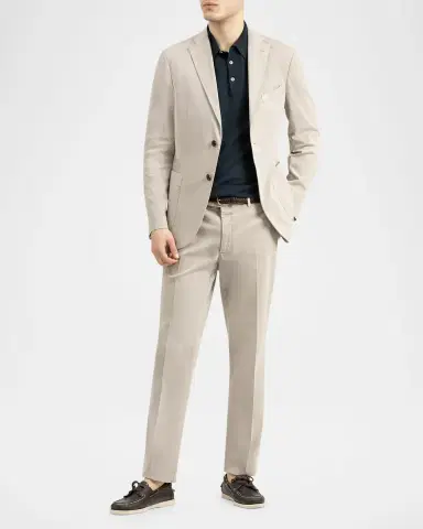 Boglioli Men 's Garment-Dyed Solid Suit | Thumbnail 2 Boglioli Men 's Garment-Dyed Solid Suit | Thumbnail 2