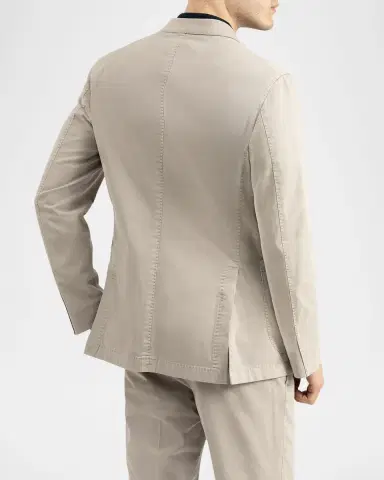 Boglioli Men 's Garment-Dyed Solid Suit | Thumbnail 3 Boglioli Men 's Garment-Dyed Solid Suit | Thumbnail 3