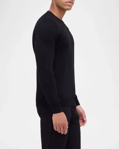 Bugatchi Men 's Merino Wool Crewneck Sweater | Thumbnail 5 Bugatchi Men 's Merino Wool Crewneck Sweater | Thumbnail 5