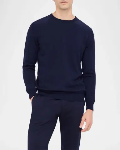 Bugatchi Men 's Merino Wool Crewneck Sweater | Thumbnail 8 Bugatchi Men 's Merino Wool Crewneck Sweater | Thumbnail 8