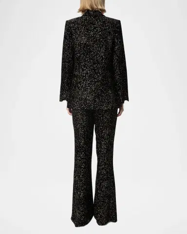 Zadig & Voltaire Valse Glitter Dots Velvet Blazer | Thumbnail 3 Zadig & Voltaire Valse Glitter Dots Velvet Blazer | Thumbnail 3