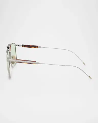 Brunello Cucinelli Men's BC2005ST Square Sunglasses | Thumbnail 4 Brunello Cucinelli Men's BC2005ST Square Sunglasses | Thumbnail 4