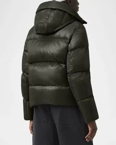 Canada Goose Men 's Crofton Black Disc Puffer Jacket | Thumbnail 2 Canada Goose Men 's Crofton Black Disc Puffer Jacket | Thumbnail 2