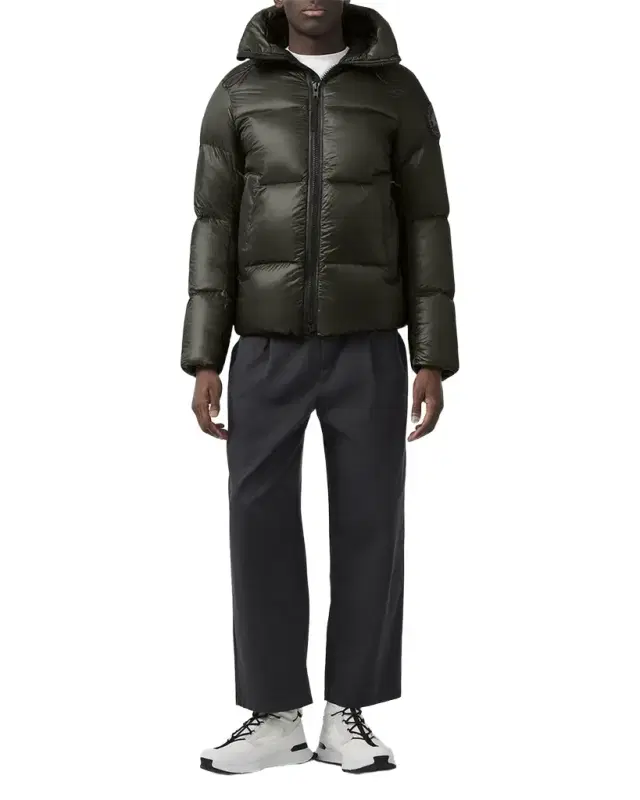 Men 's Crofton Black Disc Puffer Jacket Men 's Crofton Black Disc Puffer Jacket