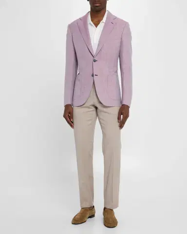 Brioni Men 's Herringbone Blazer | Thumbnail 2 Brioni Men 's Herringbone Blazer | Thumbnail 2