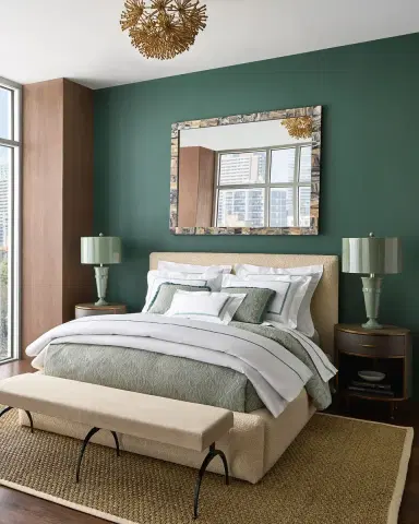 Neiman Marcus Beaded Flower Burst 3-Light Flush Mount | Thumbnail 4 Neiman Marcus Beaded Flower Burst 3-Light Flush Mount | Thumbnail 4