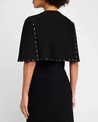 Hervé Léger The Juliette Embellished Cape | Thumbnail 3 Hervé Léger The Juliette Embellished Cape | Thumbnail 3