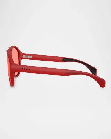 Moncler Men's ME8001 Aviator Sunglasses | Thumbnail 2 Moncler Men's ME8001 Aviator Sunglasses | Thumbnail 2