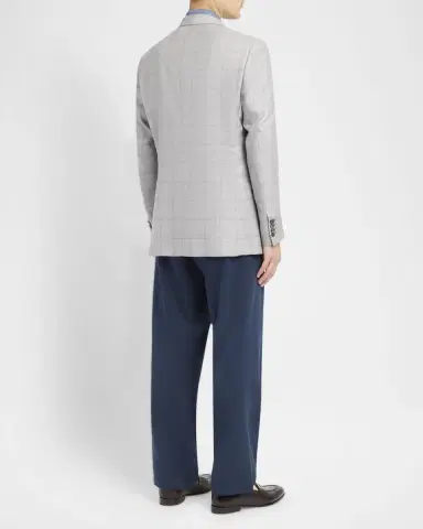 Brioni Men's Windowpane Sport Coat | Thumbnail 3 Brioni Men's Windowpane Sport Coat | Thumbnail 3