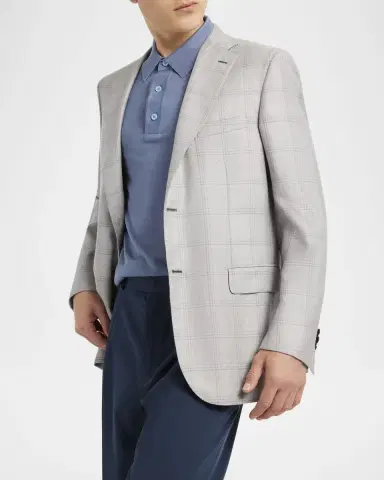 Brioni Men's Windowpane Sport Coat | Thumbnail 5 Brioni Men's Windowpane Sport Coat | Thumbnail 5