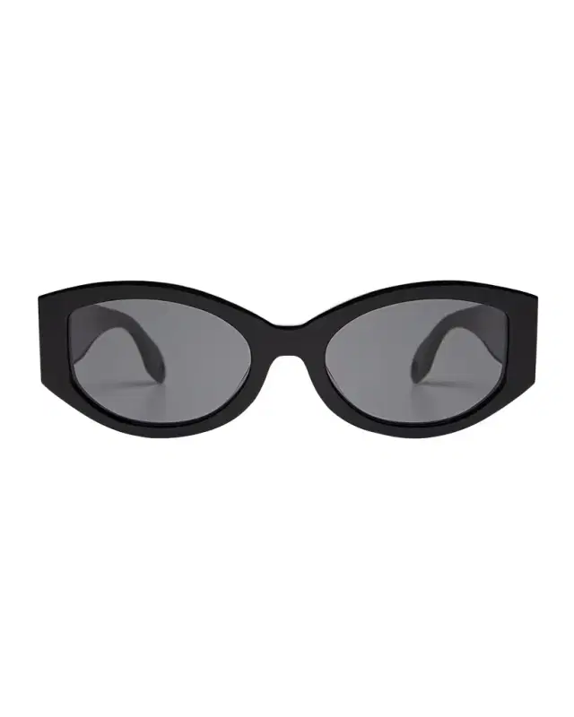 Jeannie Glossy Acetate Oval Sunglasses Jeannie Glossy Acetate Oval Sunglasses