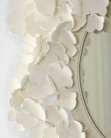 Exclusive Ginkgo Coco Shell Mirror | Thumbnail 2 Exclusive Ginkgo Coco Shell Mirror | Thumbnail 2