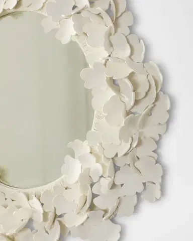 Exclusive Ginkgo Coco Shell Mirror | Thumbnail 3 Exclusive Ginkgo Coco Shell Mirror | Thumbnail 3